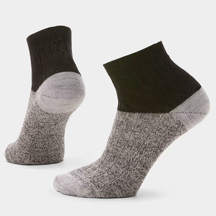 Women's Everyday Cable Ankle Socks