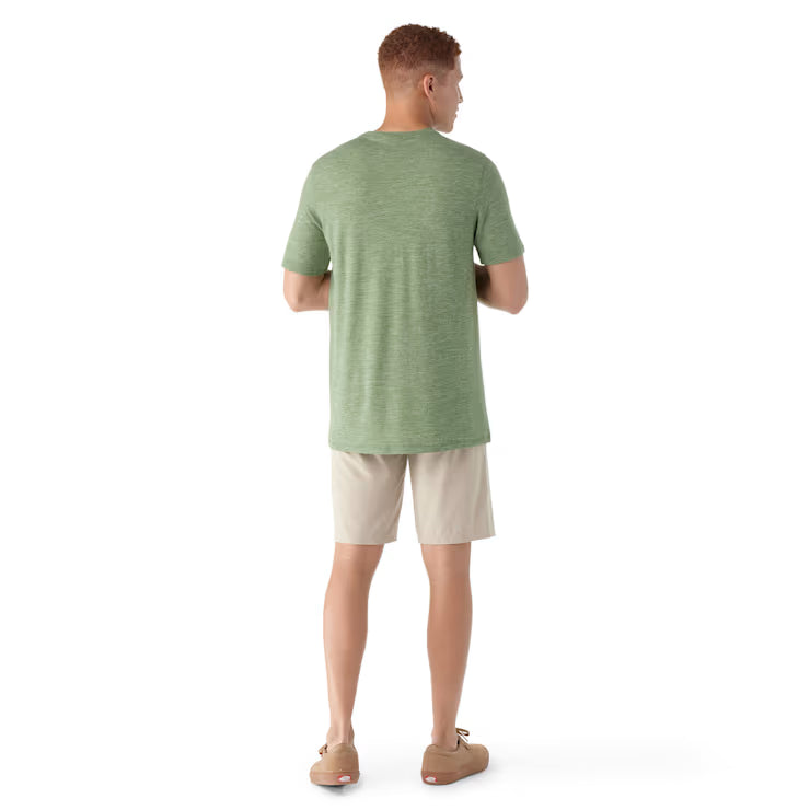Men's Merino Hemp Blend Short Sleeve Pocket Tee - Image 2