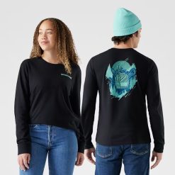 Gondola View Long Sleeve Graphic Tee