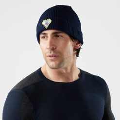 Alternative view of Smartwool Geo Peaks Patch Beanie