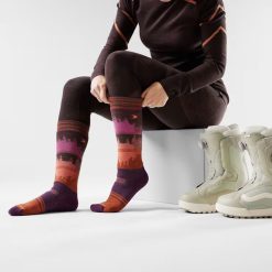Alternative view of Women's Snowboard Twilight Vista Over The Calf Socks