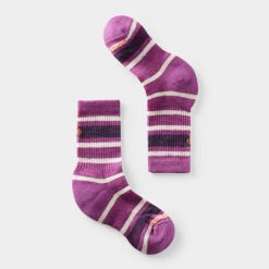 Kids' Hike Striped Crew Socks