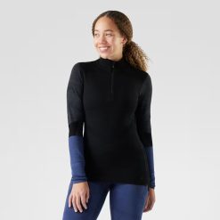 Women's Intraknit™ Thermal Merino Base Layer Colorblock 1/4 Zip