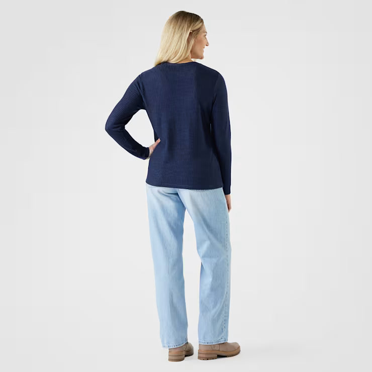 Women's Thermal Merino Rib Crew - Image 2