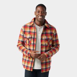 Anchor Line Shirt Jacket