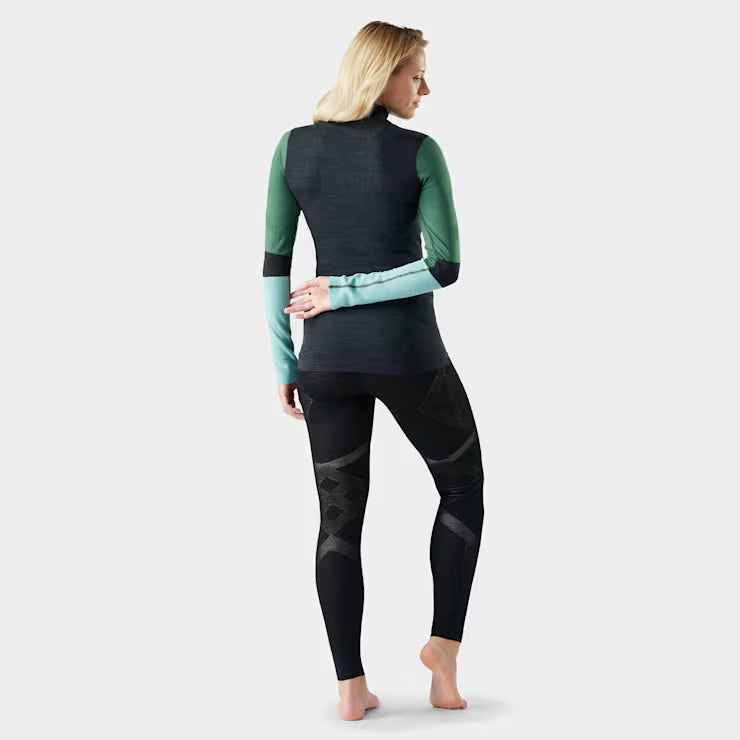 Women's Intraknit™ Thermal Merino Base Layer Colorblock 1/4 Zip - Image 2