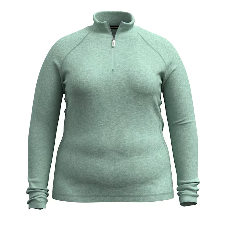 Women's Classic Thermal Merino Base Layer 1/4 Zip Plus - Image 3