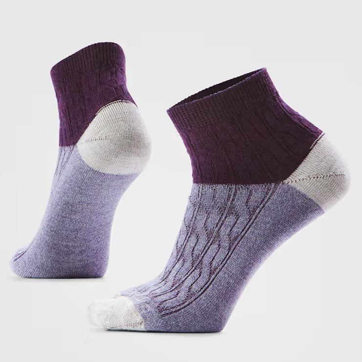 Women's Everyday Cable Ankle Socks