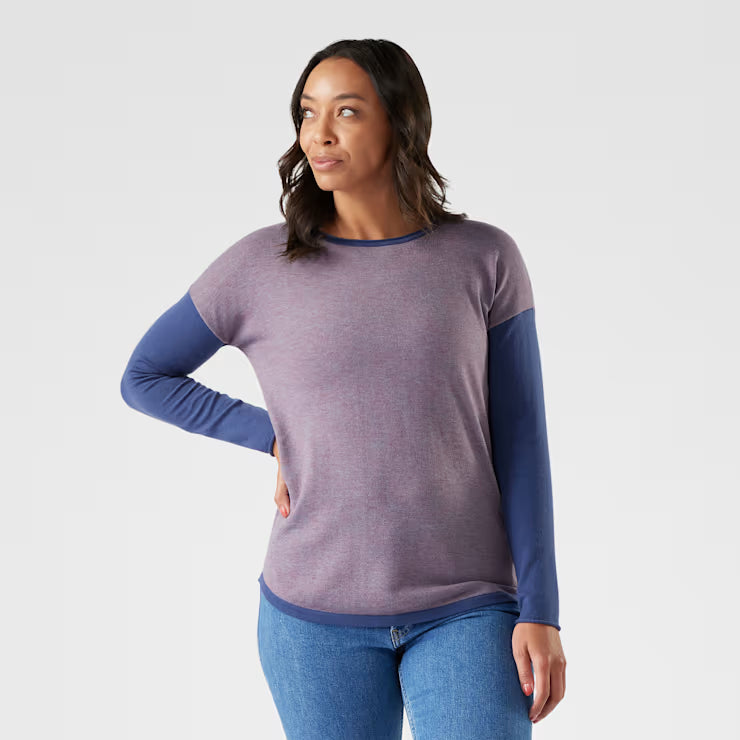 Women's Shadow Pine Colorblock Crew Sweater