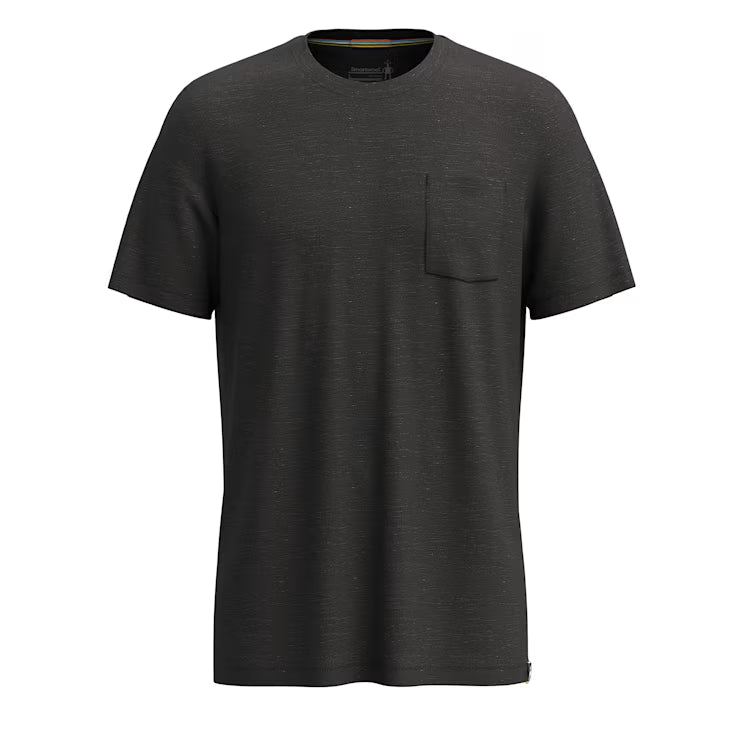 Men's Merino Hemp Blend Short Sleeve Pocket Tee - Image 3