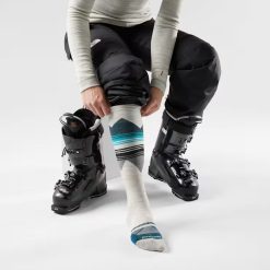 Alternative view of Women's Ski Pattern Over The Calf Socks