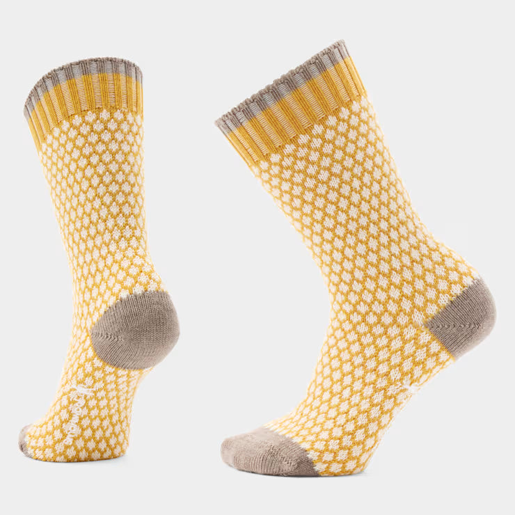 Women's Everyday Cozy Popcorn Polka Dot Crew Socks