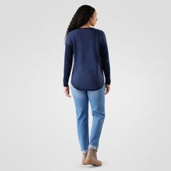 Alternative view of Women's Shadow Pine Colorblock Crew Sweater