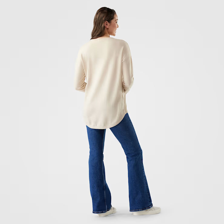 Women's Shadow Pine Colorblock Crew Sweater - Image 2
