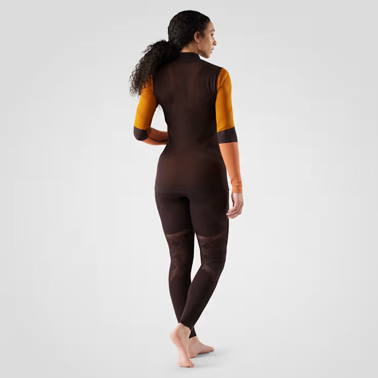 Women's Intraknit™ Thermal Merino Base Layer Colorblock 1/4 Zip - Image 2