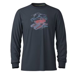 Alternative view of Snowcat Graphic Long Sleeve Graphic Tee