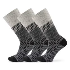 Everyday Cozy Popcorn Cable Crew Socks 3-Pack