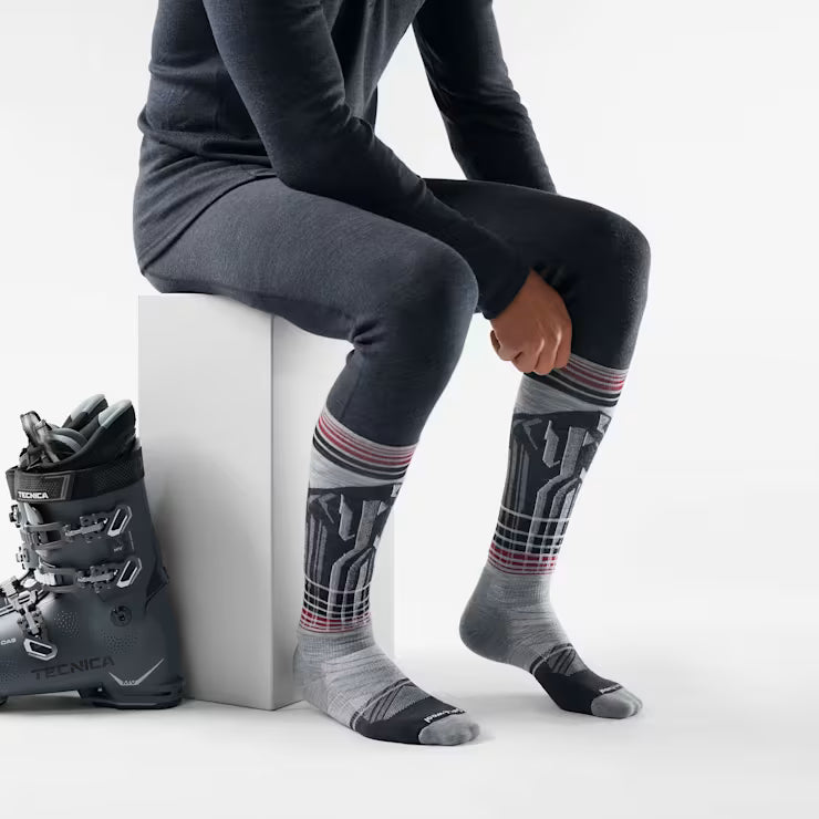 Ski Summit Shot Over The Calf Socks - Image 2