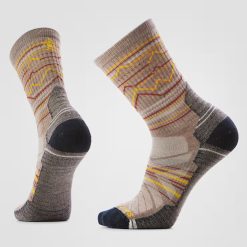 Hike Mountain Range Pattern Crew Socks
