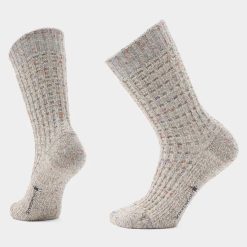 Women's Everyday Cozy Waffle Press Crew Socks