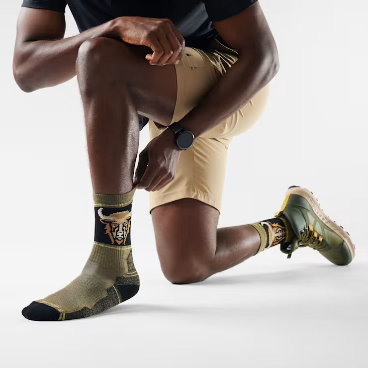 Hike Bison Crew Socks - Image 2