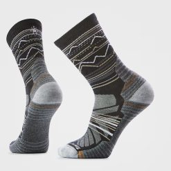 Hike Mountain Range Pattern Crew Socks