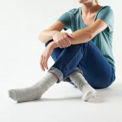 Alternative view of Women's Everyday Slouchy Rib Tall Crew Socks