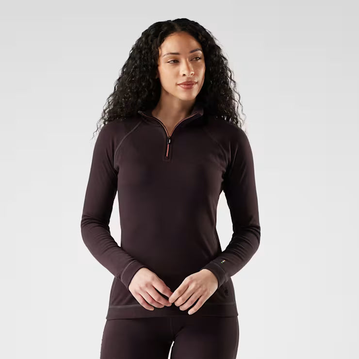 Women's Classic Thermal Merino Base Layer 1/4 Zip