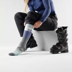 Alternative view of Women's Ski Snowpocalypse Pattern Over The Calf Socks
