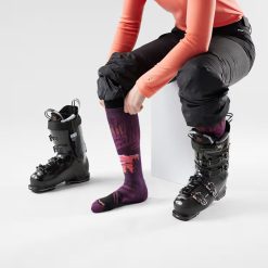 Alternative view of Women's Ski Alpine Auroras Over The Calf Socks