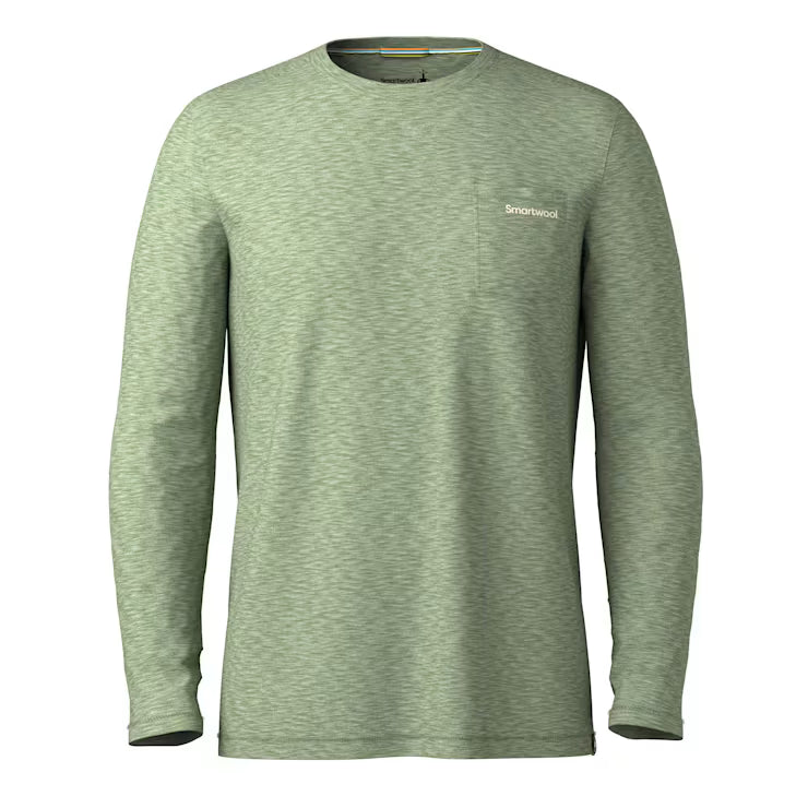 Men's Merino Hemp Blend Gear Up Long Sleeve Graphic Tee - Image 3