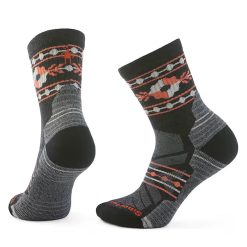 Women's Hike Retro Floral Mid Crew Socks