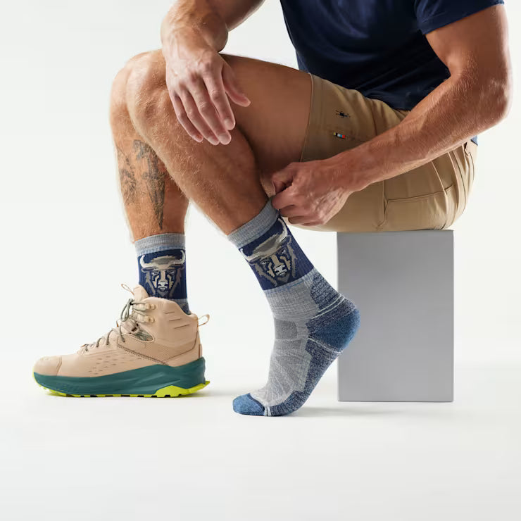 Hike Bison Crew Socks - Image 2