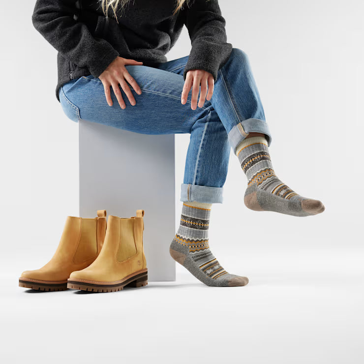 Everyday Cozy Snowed In Sweater Crew Socks - Image 2
