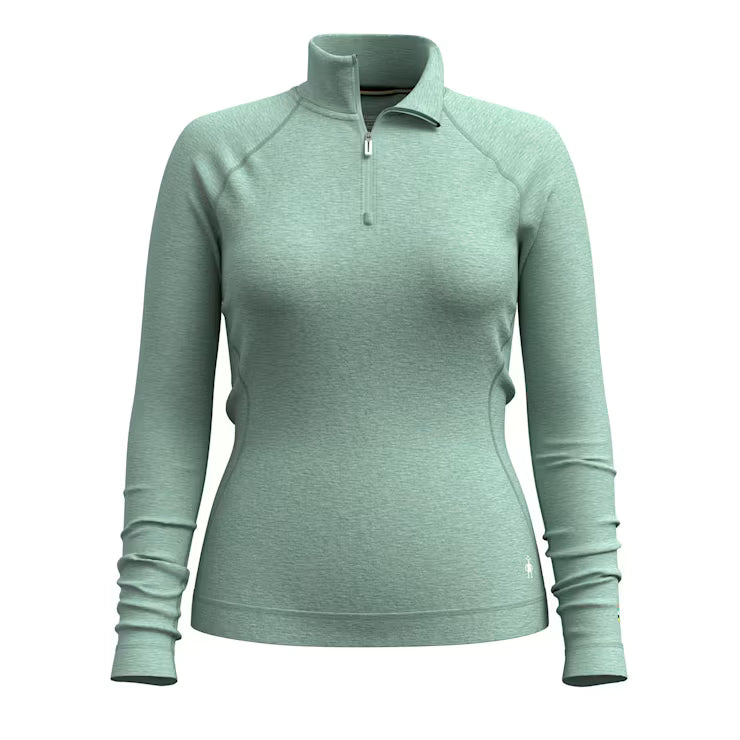 Women's Classic Thermal Merino Base Layer 1/4 Zip - Image 2