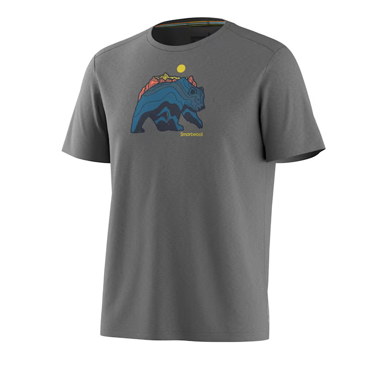 Men's Bear Strata Active Short Sleeve Graphic Tee - Image 2