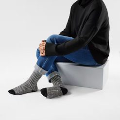Alternative view of Women's Everyday Cozy Waffle Press Crew Socks