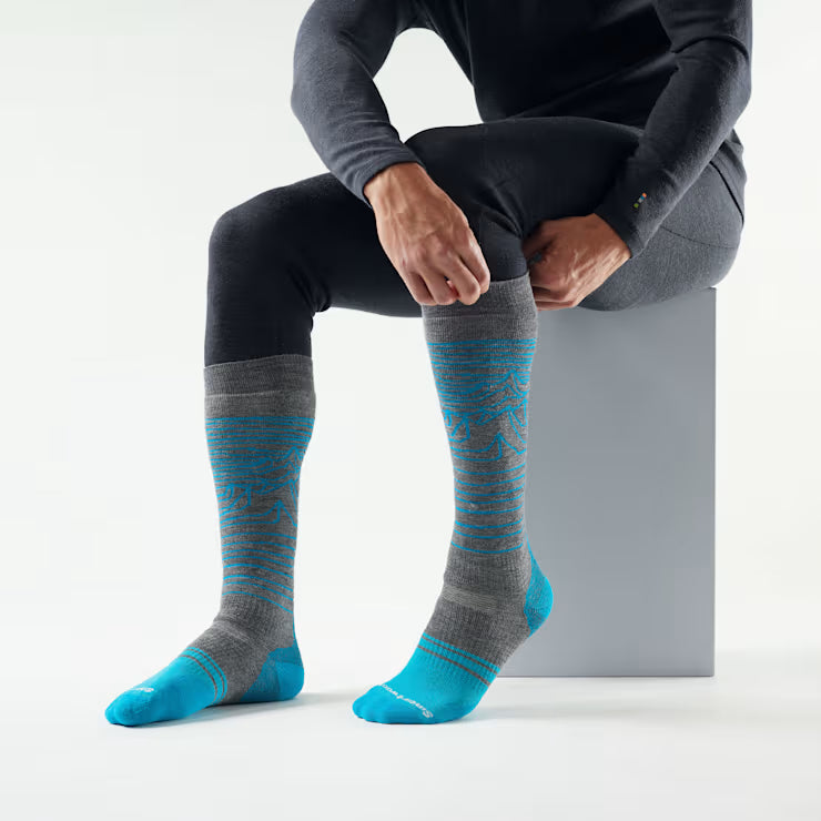 Snowboard Iguchi Pattern Over The Calf Socks - Image 2
