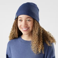 Alternative view of Popcorn Cable Reversible Beanie
