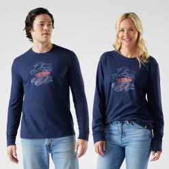 Snowcat Graphic Long Sleeve Graphic Tee