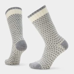 Women's Everyday Cozy Popcorn Polka Dot Crew Socks