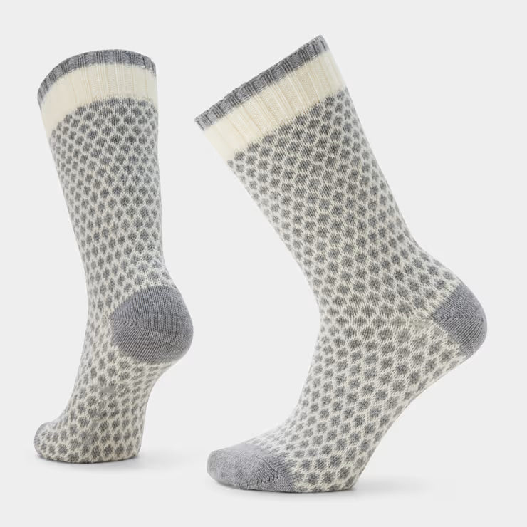 Women's Everyday Cozy Popcorn Polka Dot Crew Socks