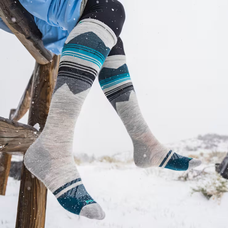 Women's Ski Pattern Over The Calf Socks - Image 4