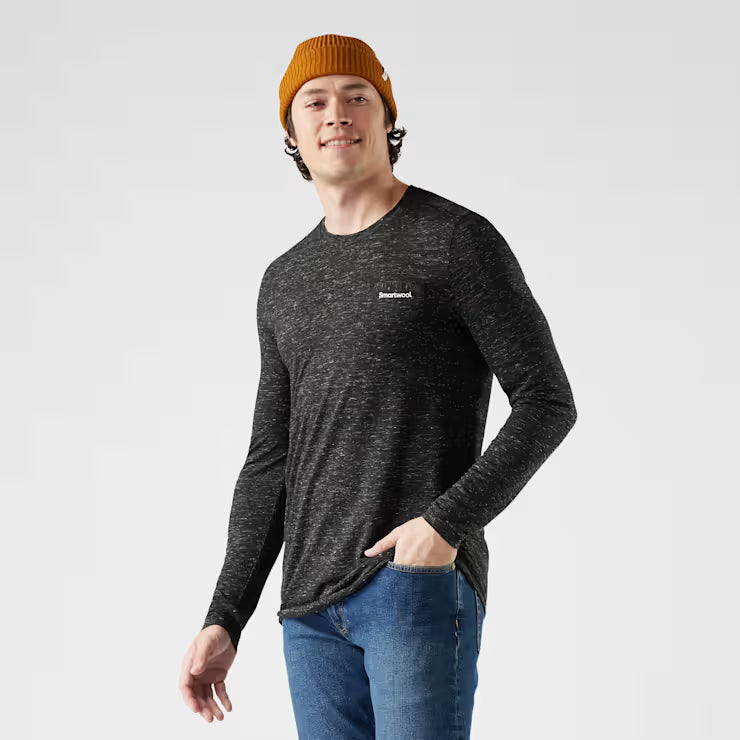 Men's Merino Hemp Blend Gear Up Long Sleeve Graphic Tee