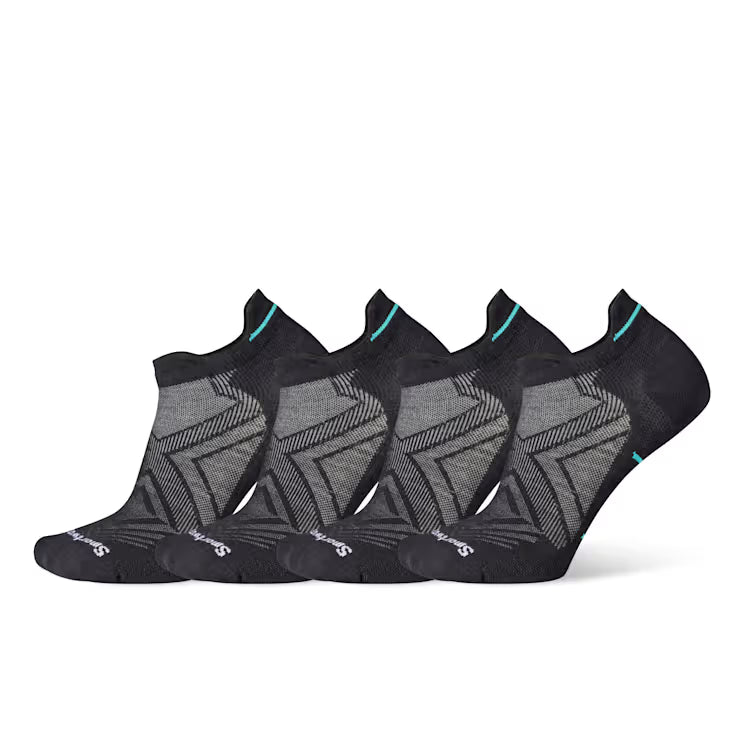 Women's Run Low Ankle Socks 4-Pack