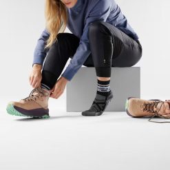 Alternative view of Women's Hike Zig Zag Valley Mid Crew Socks