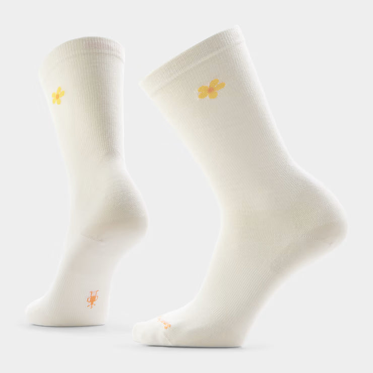 Women's Everyday Groovy Bloom Crew Socks